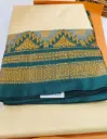 SKL03341 Ilkal Zari Temple Plain Saree
