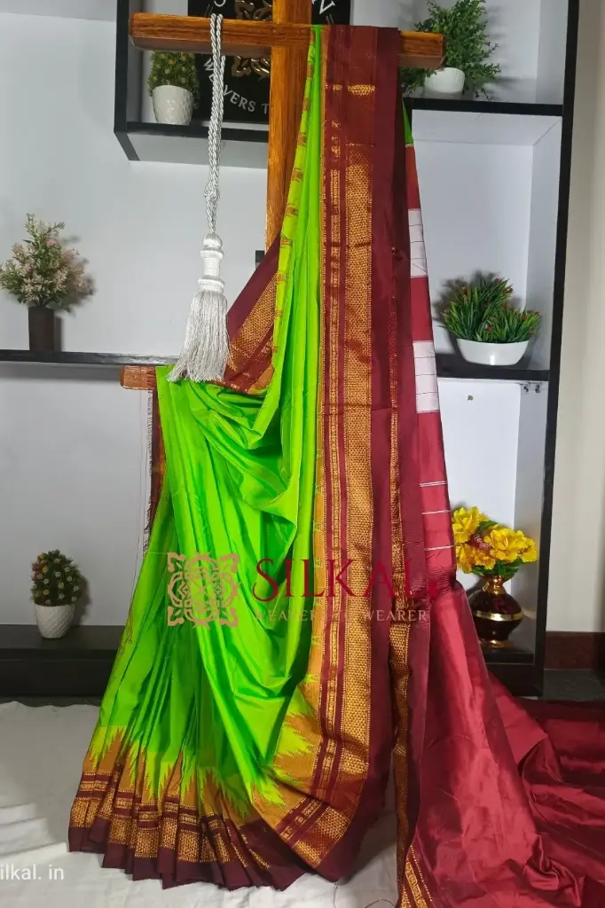 SKL1199 Ilkal Temple Saree