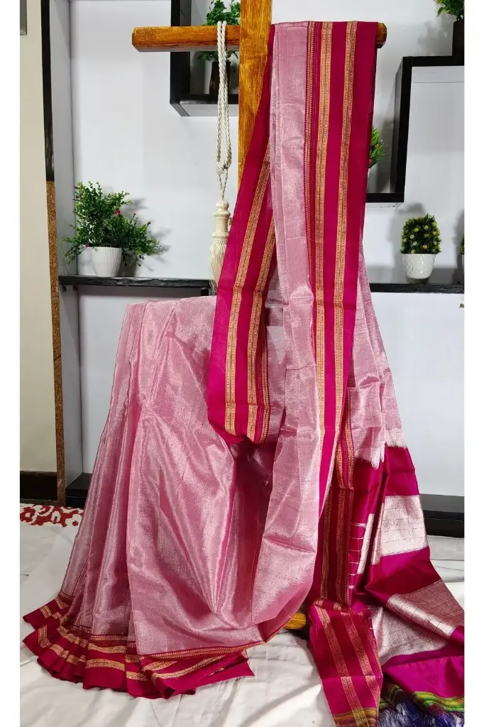 SKL2030 Ilkal Viscose Cotton Silk Gayatri Handloom Saree  