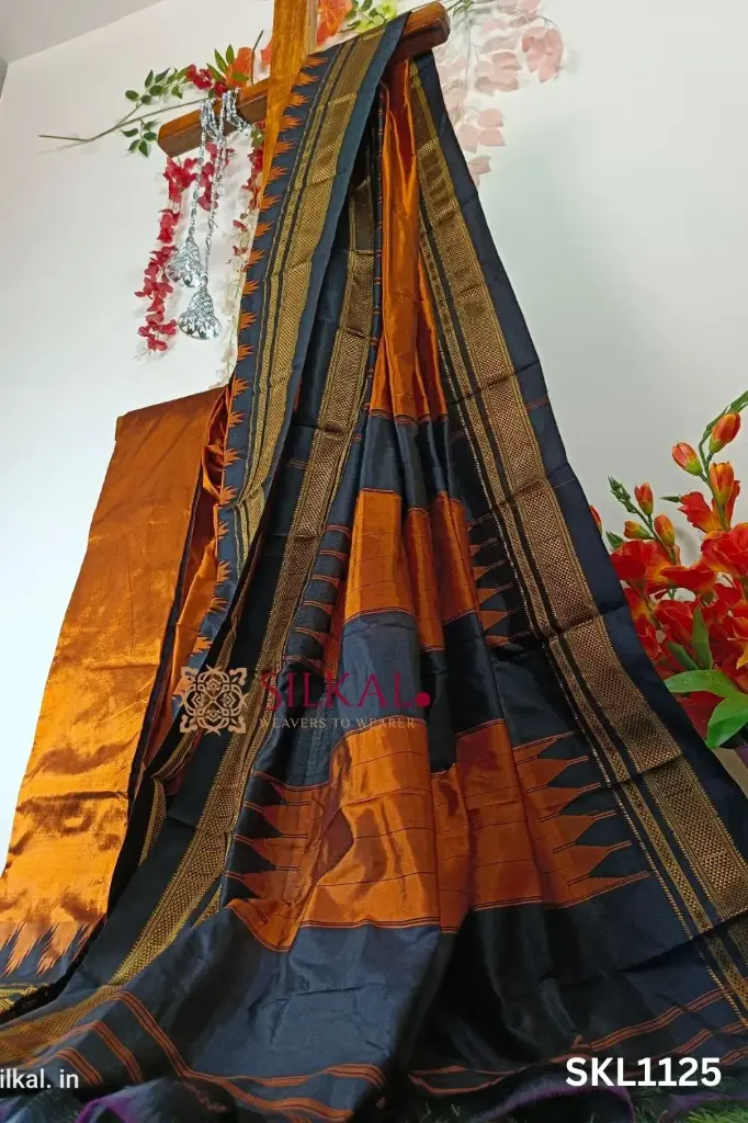SKL1850 Pure Silk Ilkal Handloom Saree  