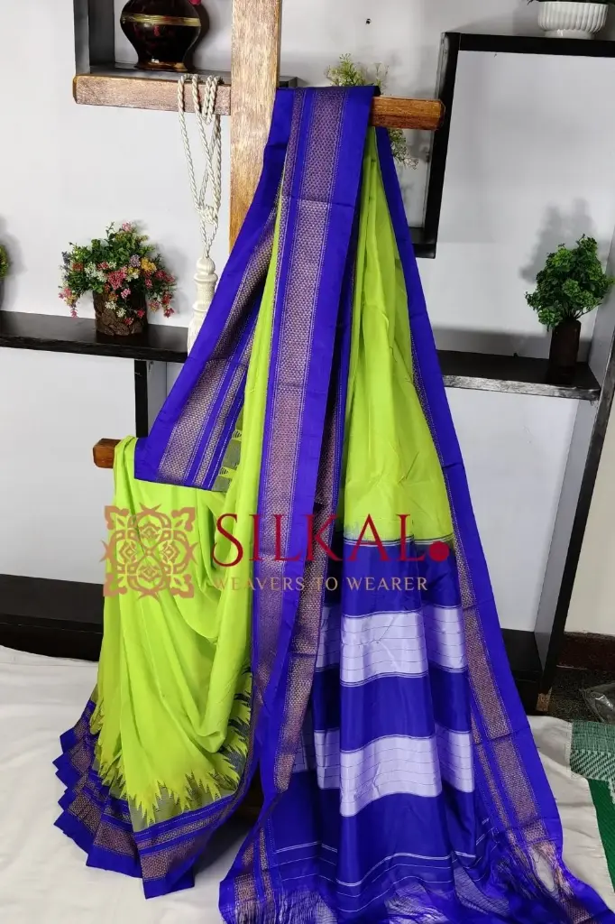 SKL03518 Ilkal Temple Saree  