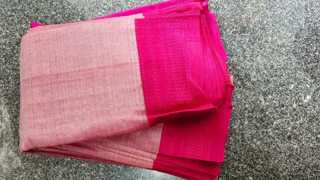 Ilkal Handloom Viscose Silk Chikki Paras Border Saree Saree Code- SKL03332 
