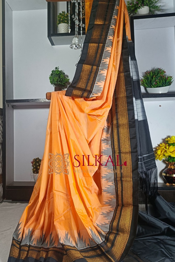 Ilkal Temple Saree