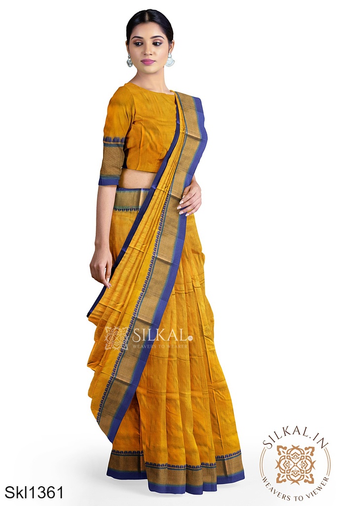 Ilkal Embossed With Mercerized Cotton