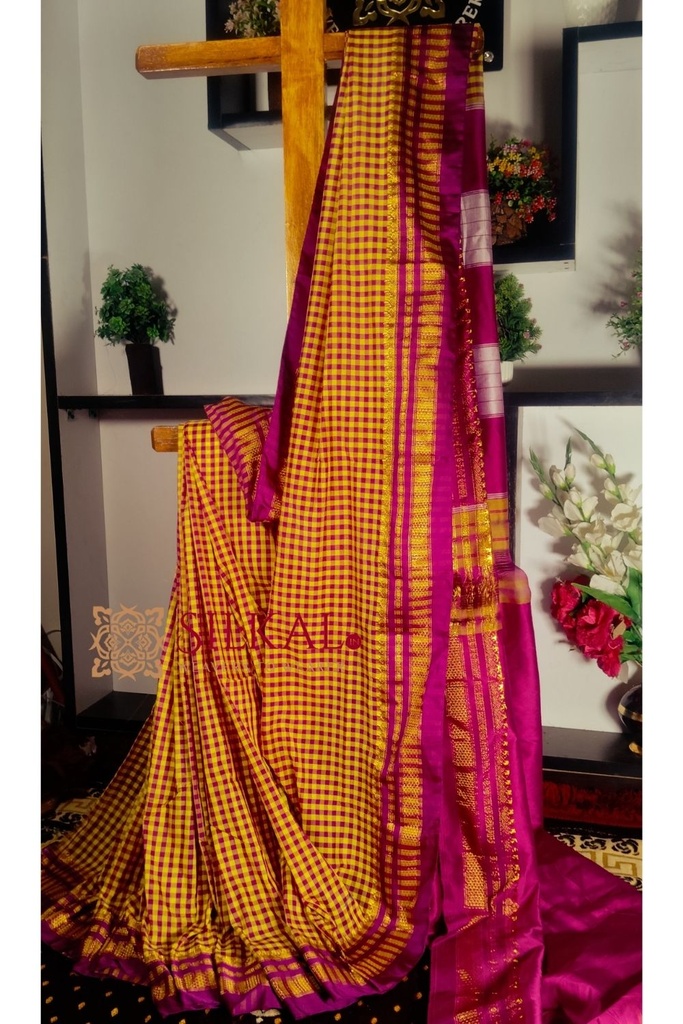 Ilkal Cotton Silk Saree