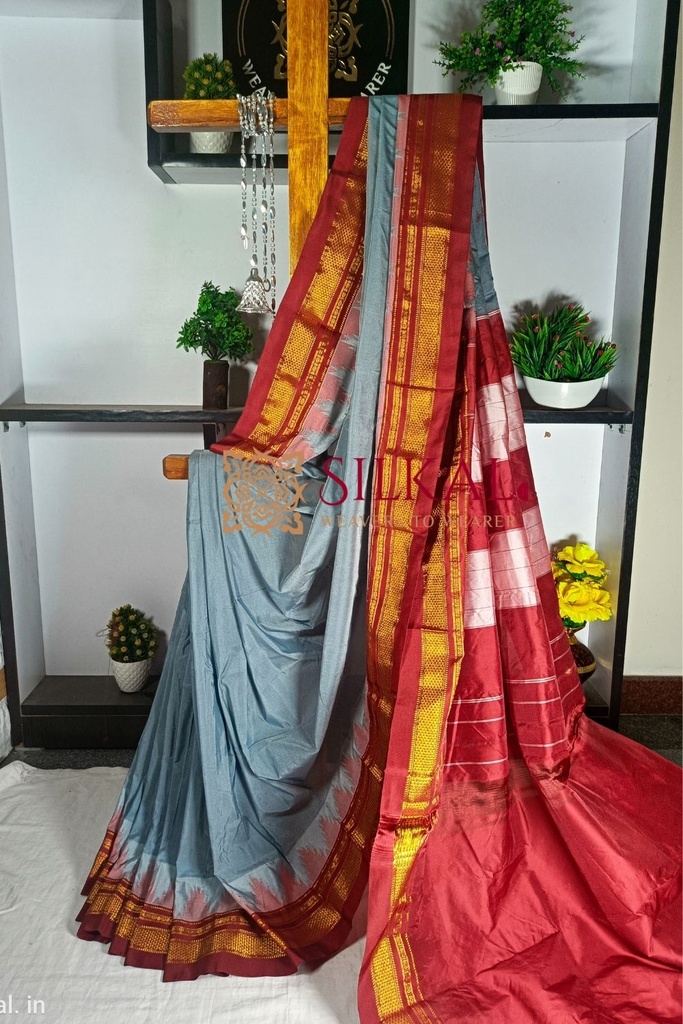 Ilkal Temple Saree