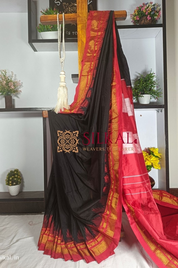 Ilkal Temple Saree