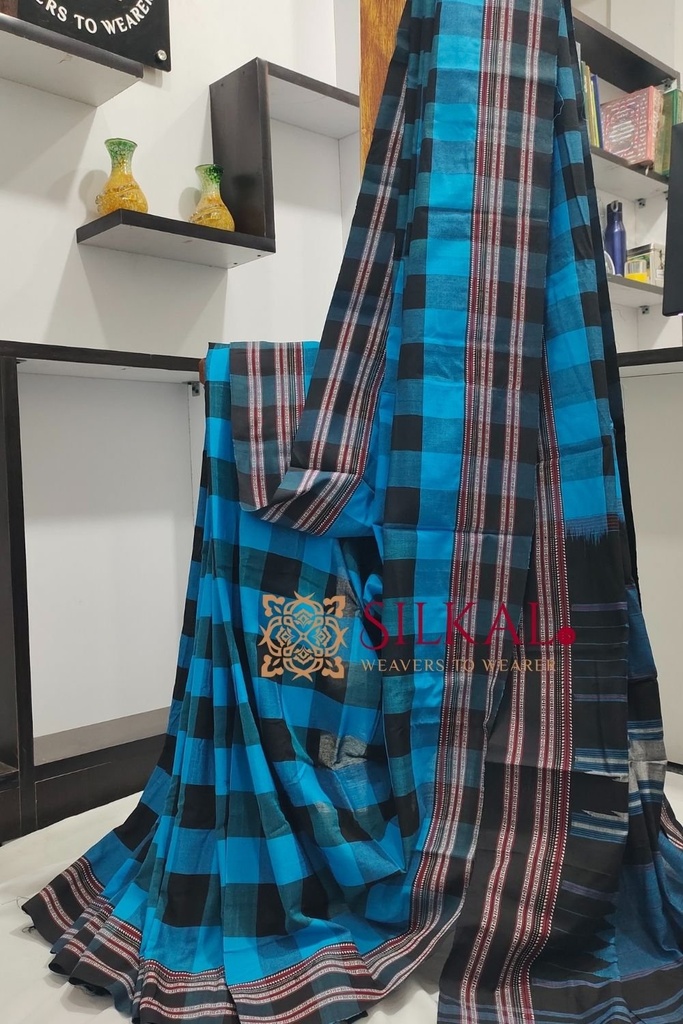 Ilkal Handloom Mercerized Cotton By Cotton Sarees
