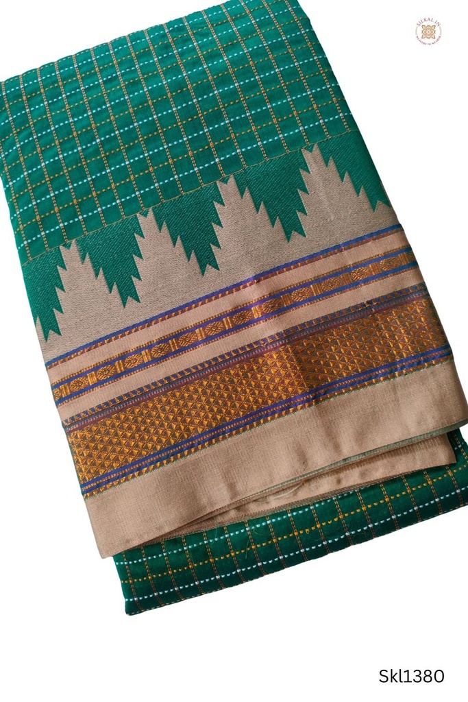 Ilkal Checks Chaduranga Sarees