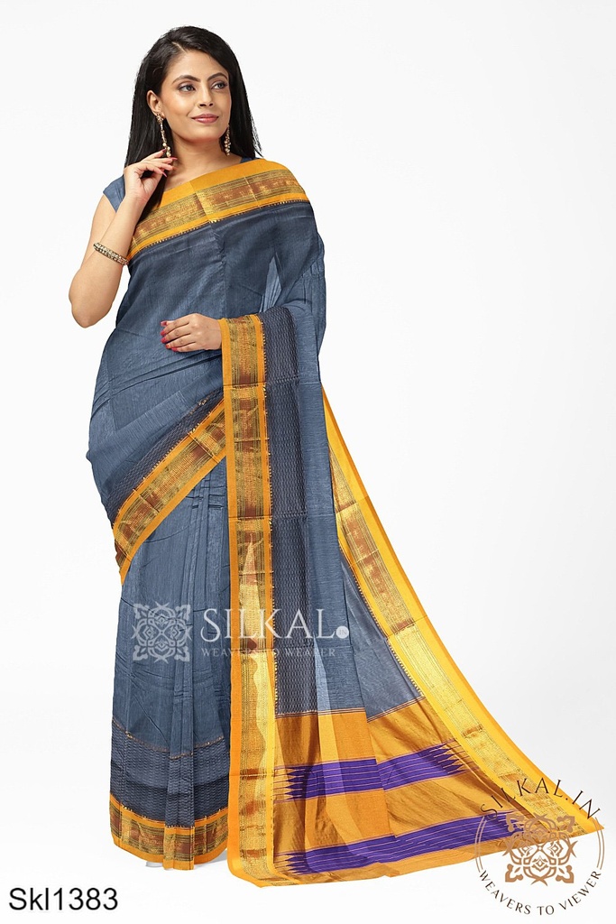 Ilkal Mercerized Sonamati Cotton Saree