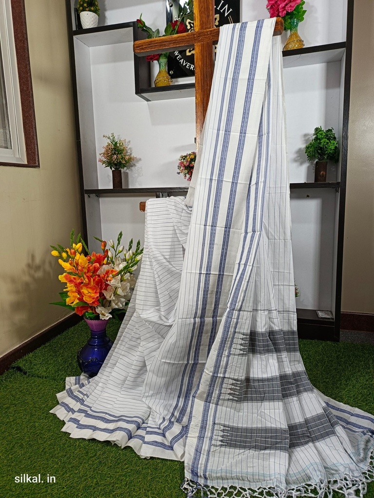 Ilkal Gayatri Cotton By Cotton Handloom Saree