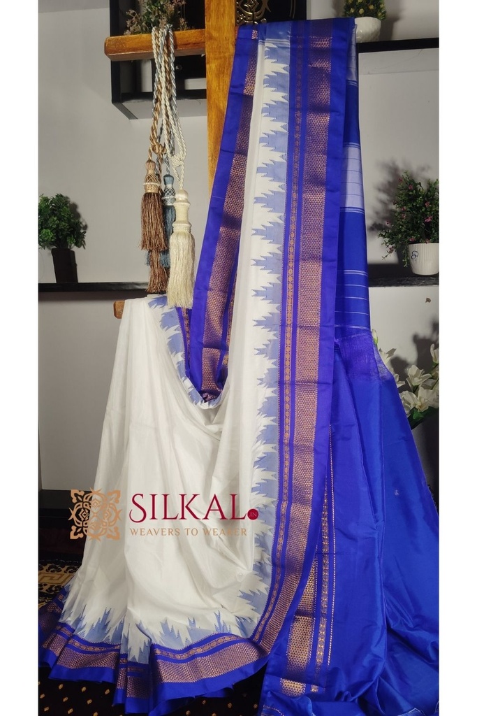 Ilkal Cotton Silk Temple