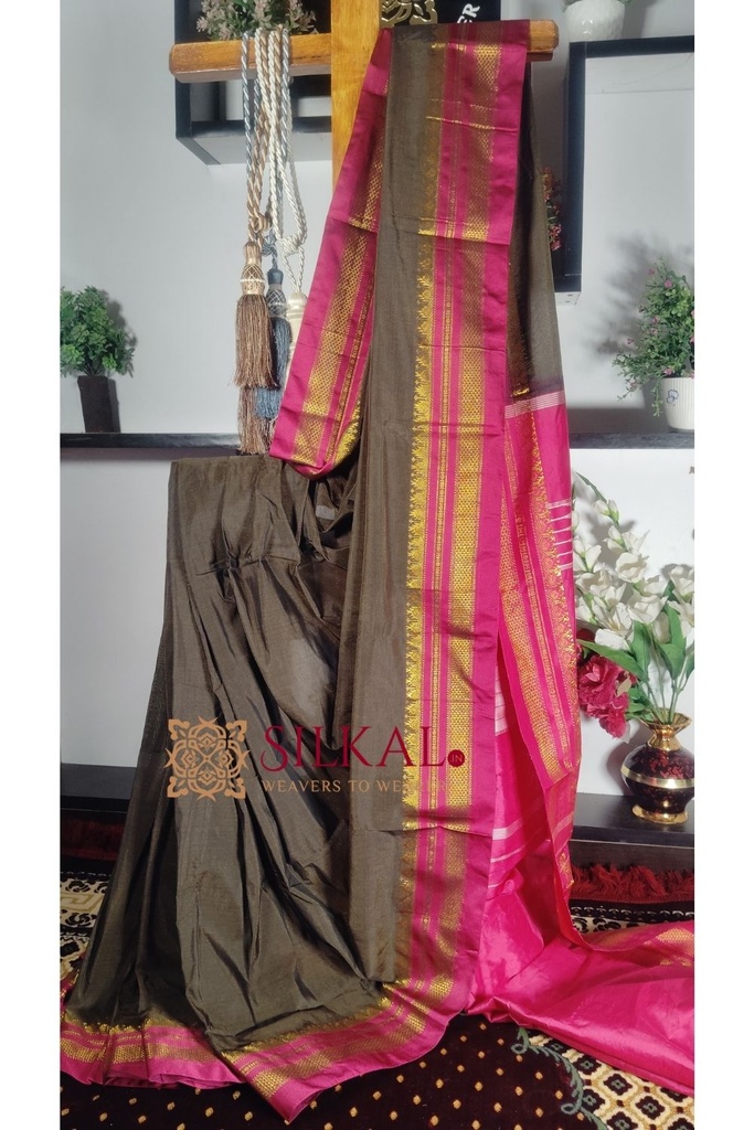 Ilkal Cotton Silk Saree