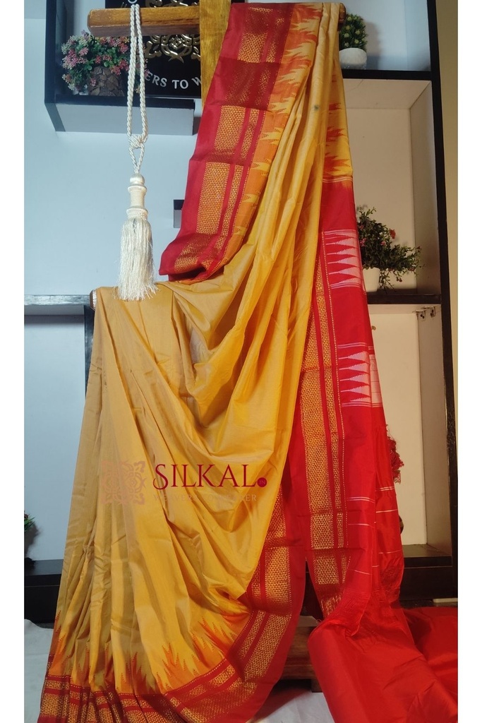 Ilkal Cotton Silk Saree