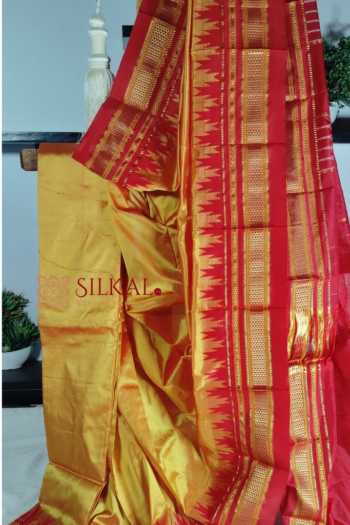 Ilkal Pure Silk Handloom Saree