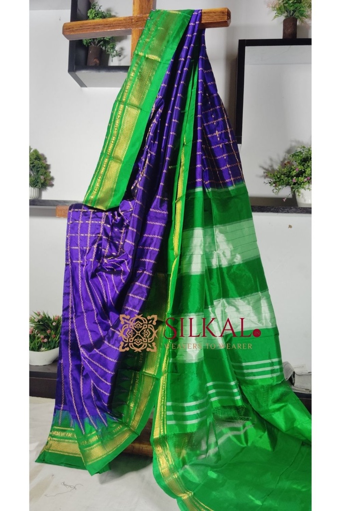 Ilkal Pure Silk Handloom Saree