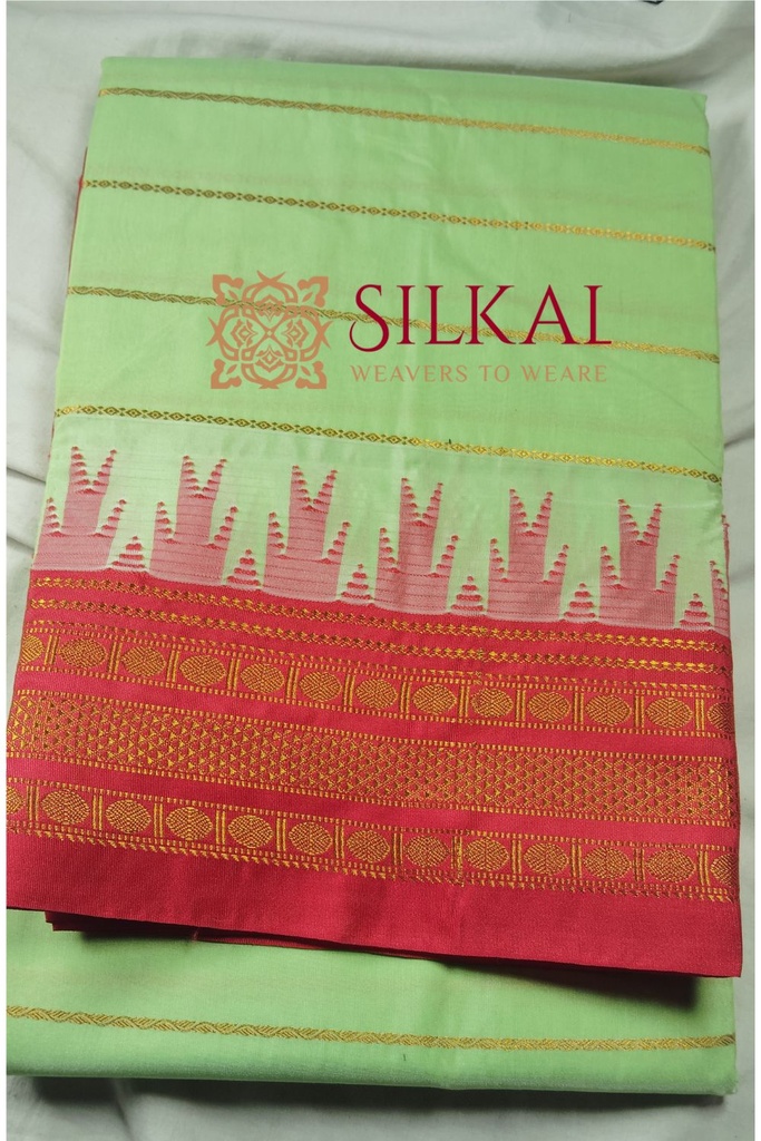 Ilkal Mercerised Butta Cotton Saree