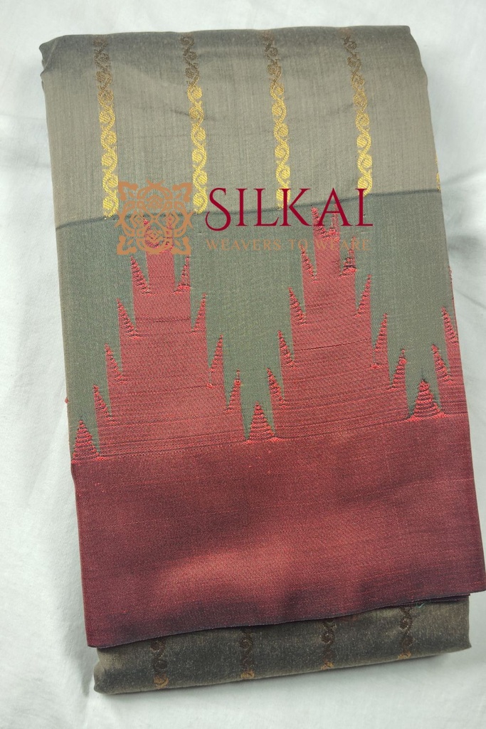 Ilkal Mercerised Butta Cotton Saree