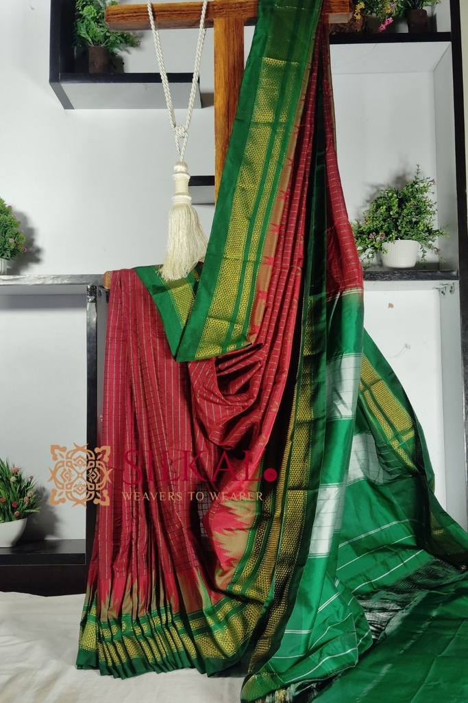 Ilkal Chaduranga saree