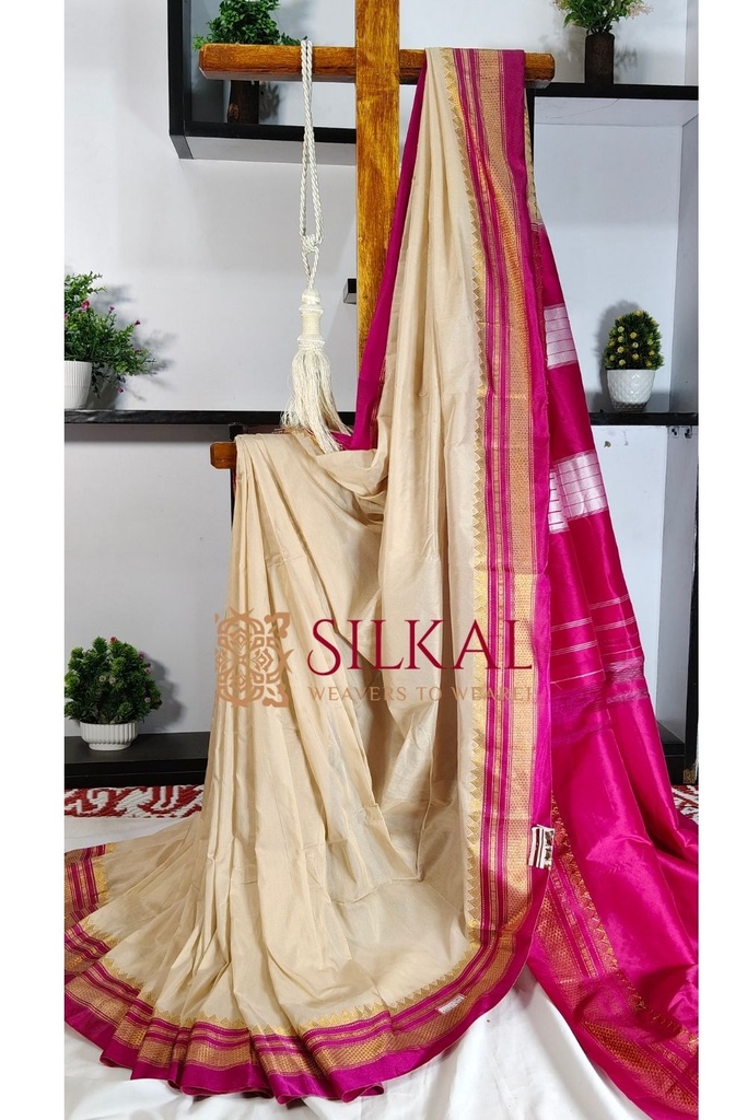 Ilkal Cotton Silk Saree