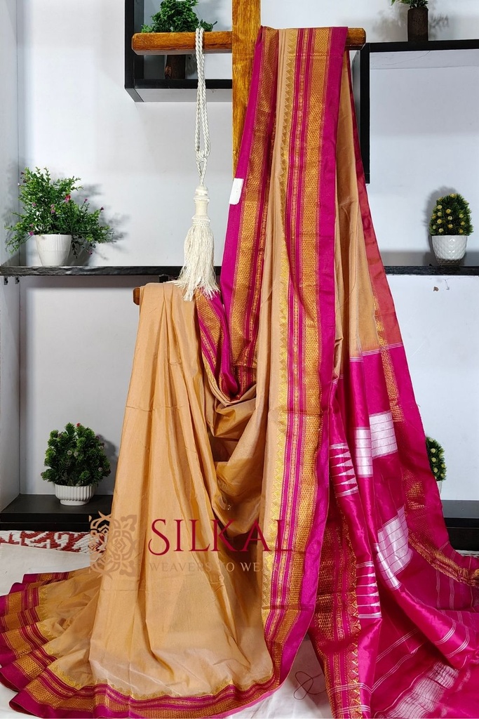 Ilkal Cotton Silk Saree