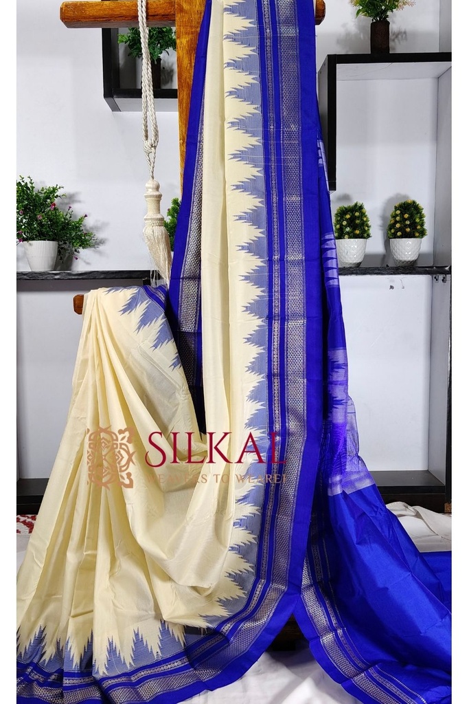 Ilkal Cotton Silk Temple Saree