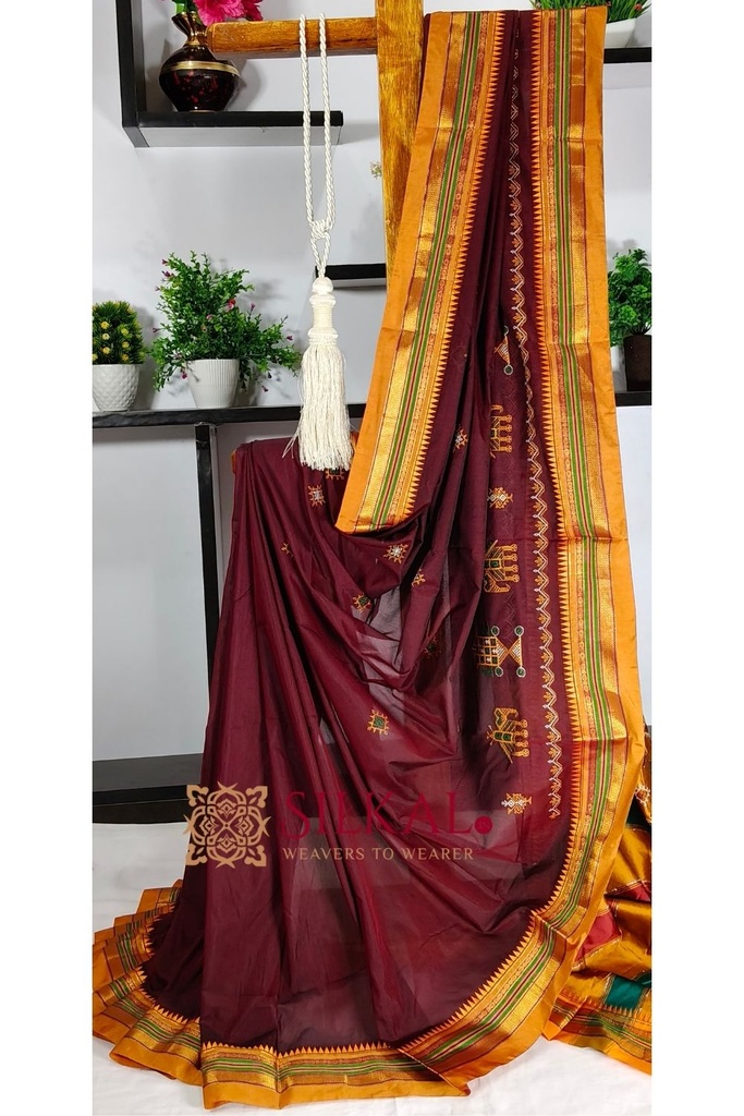 Ilkal Kasuti Sarees