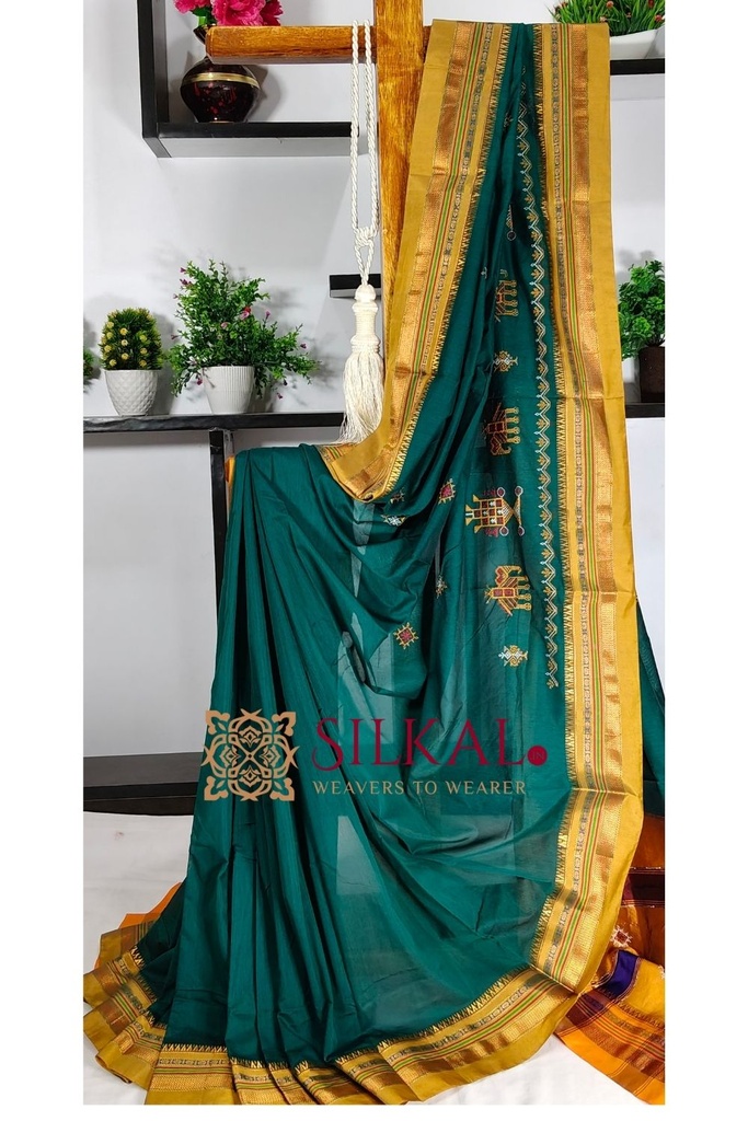 Ilkal Kasuti Sarees