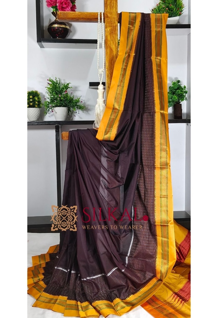Ilkal Mercerized Sonamati Cotton Saree