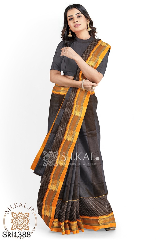 Ilkal Mercerized Sonamati Cotton Saree