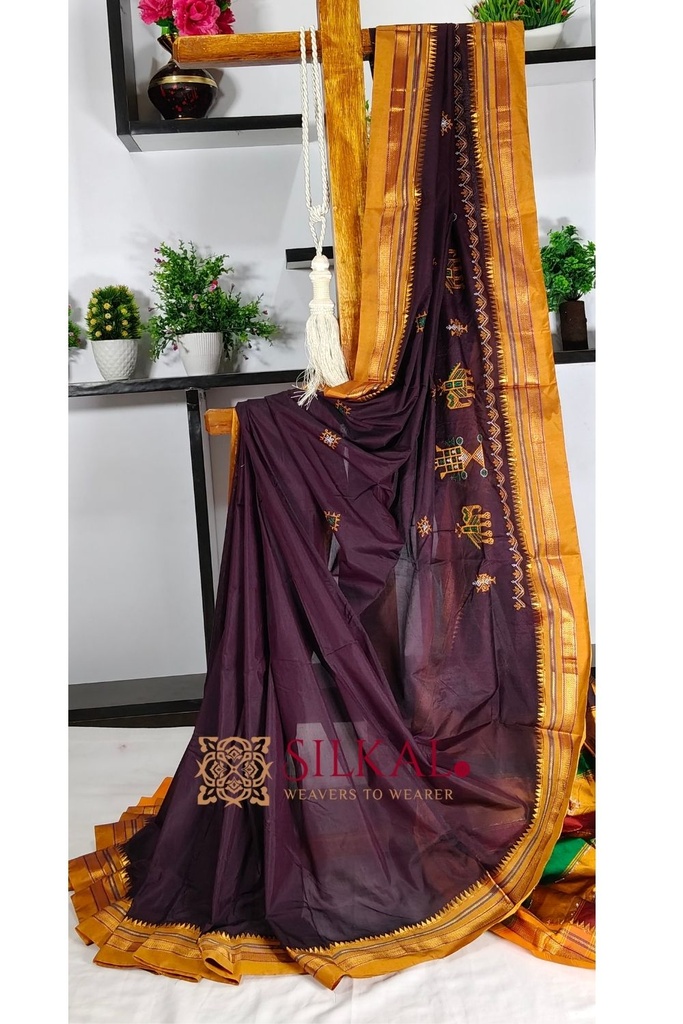 Ilkal Kasuti Sarees