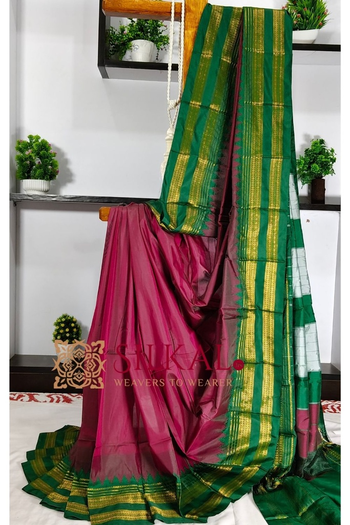 Ilkal Rudhrakshi Naryanpeth Saree