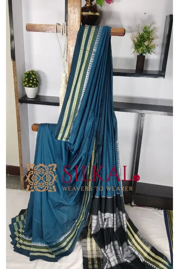 SKL03452 ILKAL COTTON GAADI DADI SAREE 