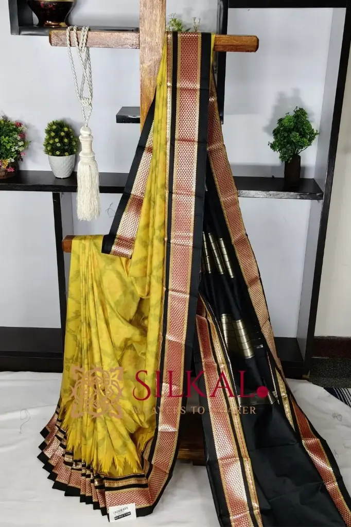 SKL03533 Ilkal Ikkat Soft Silk Saree 