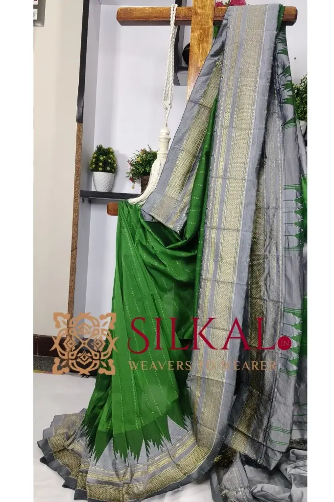 SKL03306 Ilkal Rudhrakshi Naryanpeth Saree 