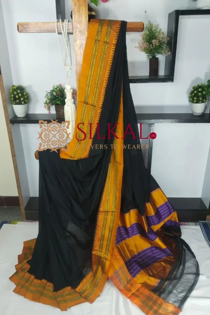 SKL03470 ILKAL COTTON GAADI DADI SAREE 