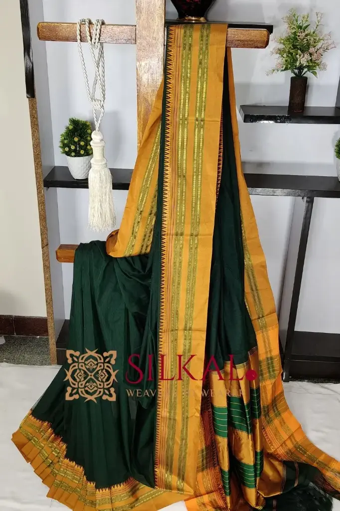 SKL03473 ILKAL COTTON GAADI DADI SAREE 