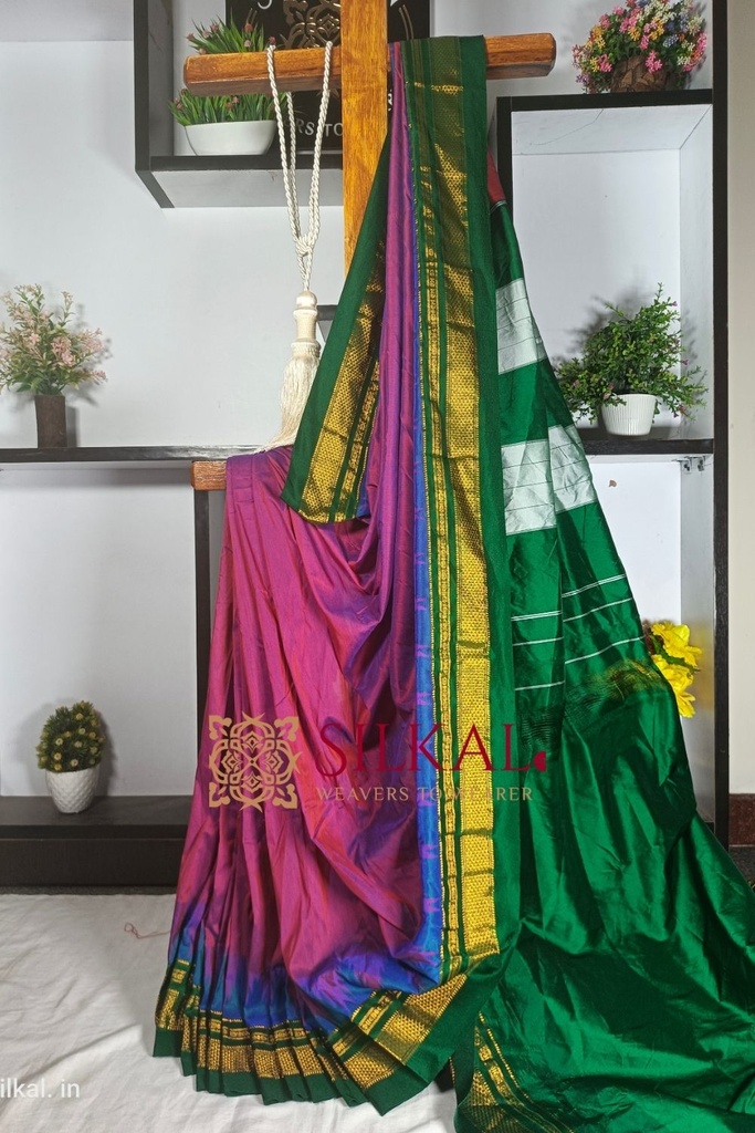 Ilkal Temple Saree