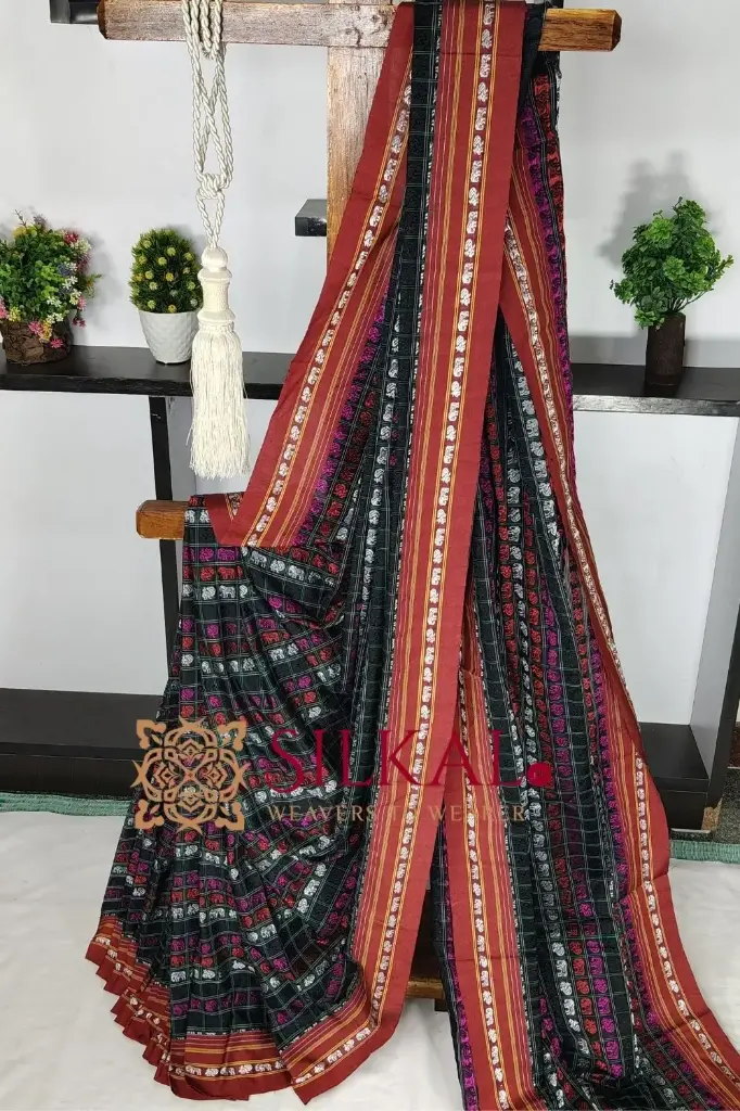 SKL03543 Ilkal Khun Viscose Cotton Saree 