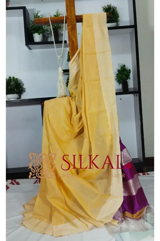 SKL3205 Ilkal Viscose Cotton Silk Handloom Saree  