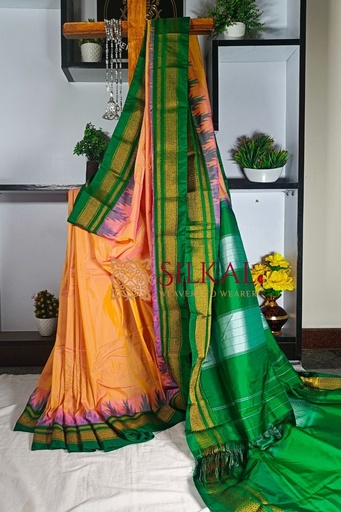 [SKL1168] Ilkal Temple Saree