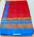 [SKL03348] SKL03348 Ilkal Tana Checks Patly Pallu Saree