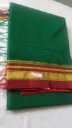 [SKL3077] SKL3077 ILKAL COTTON CHIKKI PARAS PLAIN SAREE