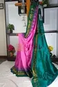 [SKL1123] SKL1123 Ilkal Temple Cotton Silk Saree