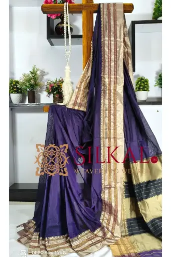 [SKL03274] SKL03274 ILKAL COTTON GAADI DADI SAREE 