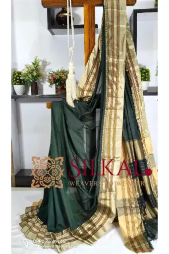 [SKL03272] SKL03272 ILKAL COTTON GAADI DADI SAREE  