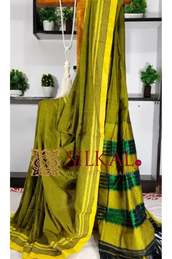 [SKL3226] SKL3226 Ilkal Handloom Cotton Silk Saree  