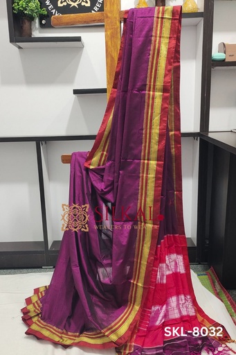 [SKL1219] Ilkal Mercerized Cotton Saree