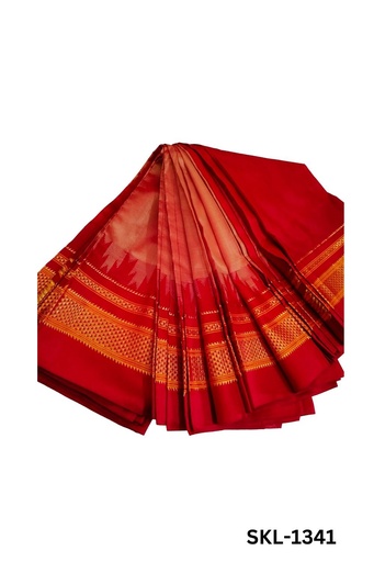 [SKL1348] Pure Silk Ilkal Handloom Saree