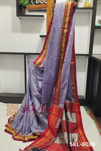 [SKL1386] Ilkal Mercerized Cotton Saree